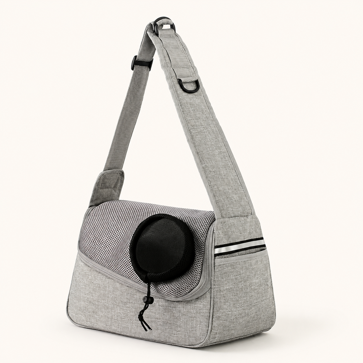 Soft-Sided Pet Carrier 1606 in Gray