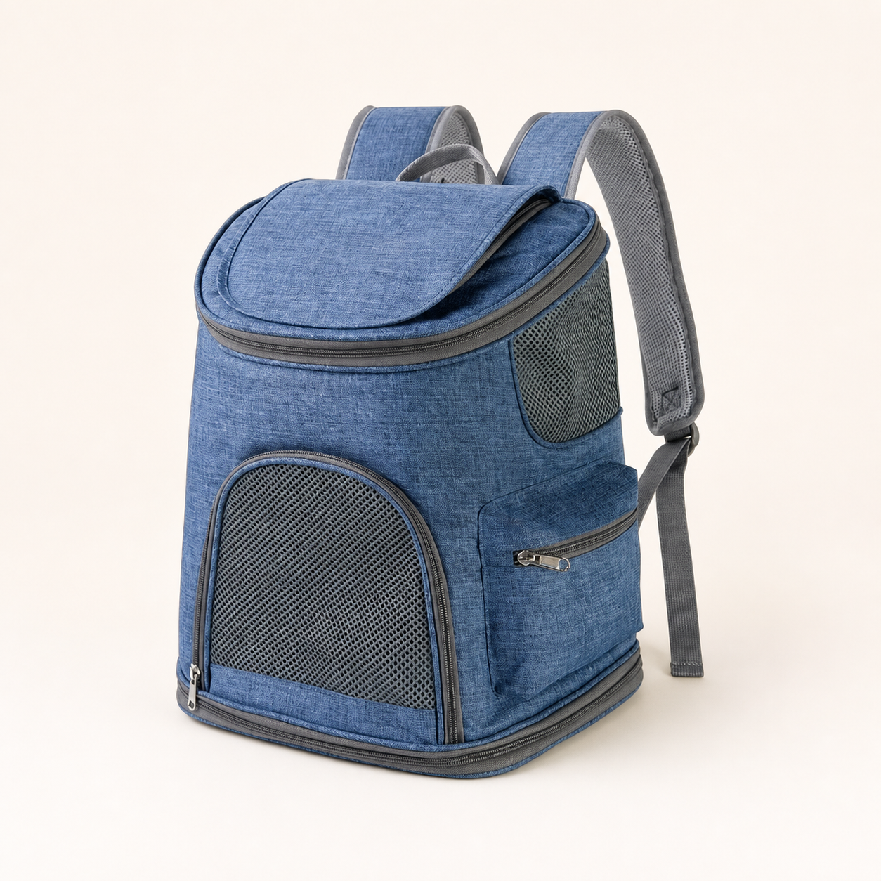 Soft-Sided Pet Carrier 1839-2 in Blue