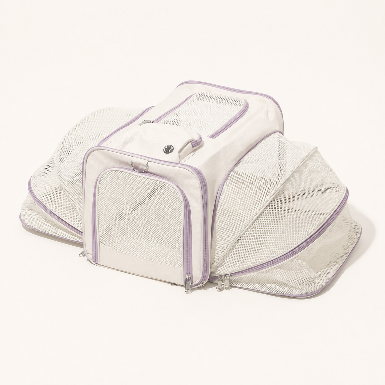 Soft-Sided Pet Carrier 1844-2 in Purple