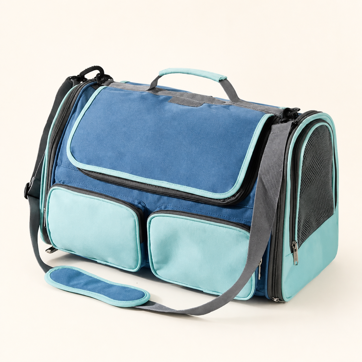 Soft-Sided Pet Carrier 1958 in Blue