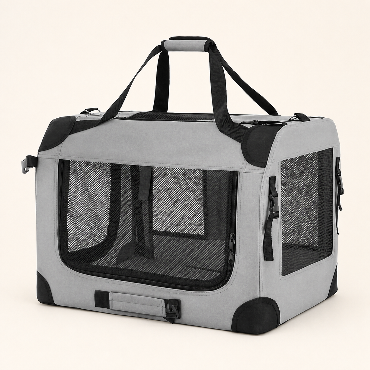 Reinforced Frame Pet Carrier 1988 Frame-6 in Gray