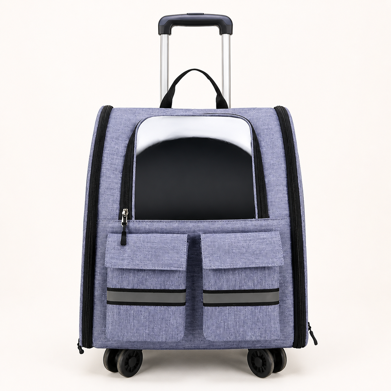 Rolling Pet Carrier 2605 in Purple