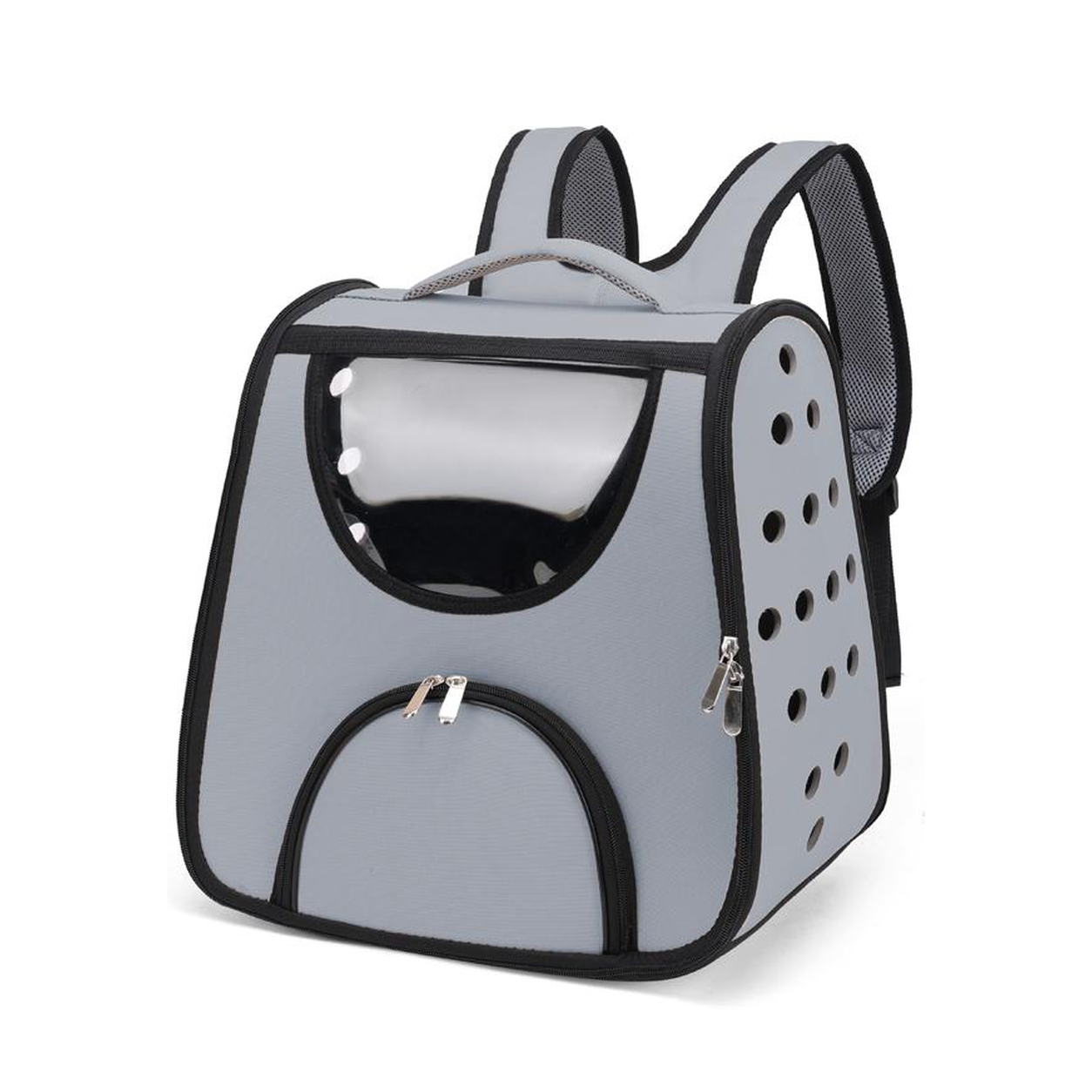 Pet Backpack Carrier D05040 in Gray