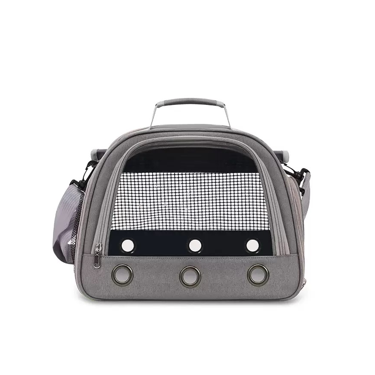 Soft-Sided Pet Carrier D05141-0 in Gray