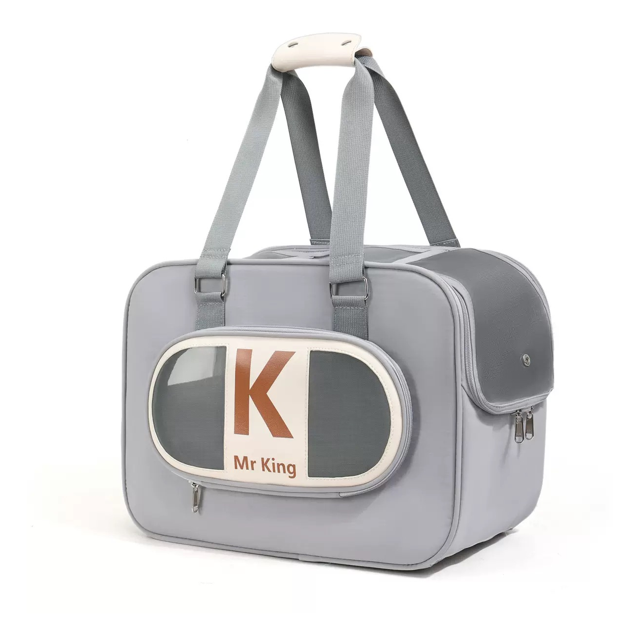 Soft-Sided Pet Carrier D05583 in Gray