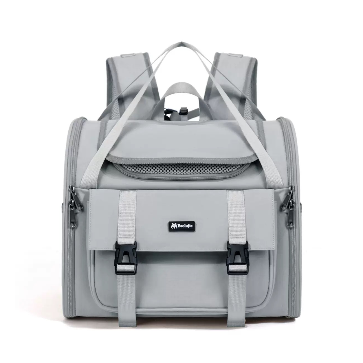 Pet Backpack Carrier D07487 in Gray