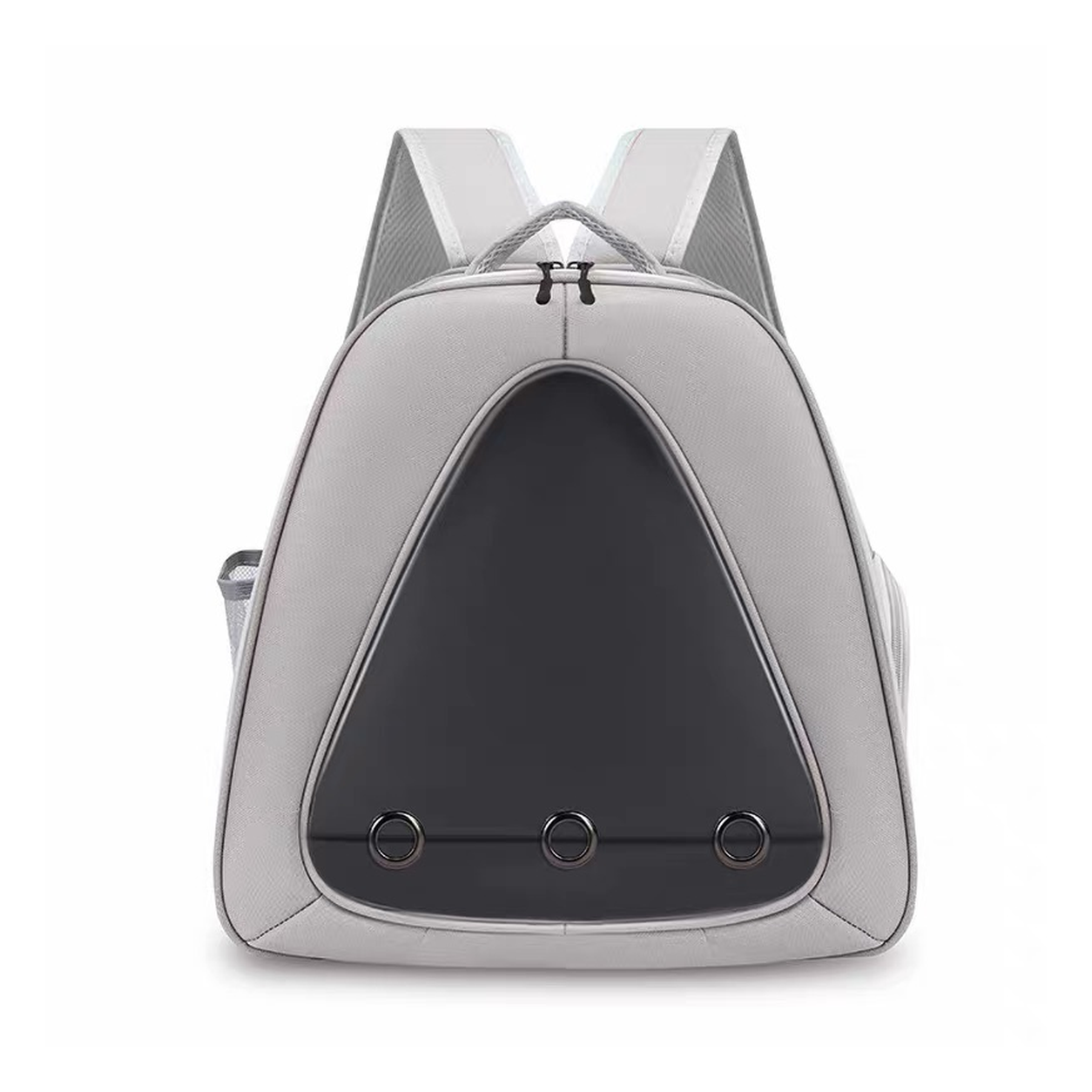 Pet Backpack Carrier D09161 in Light Gray