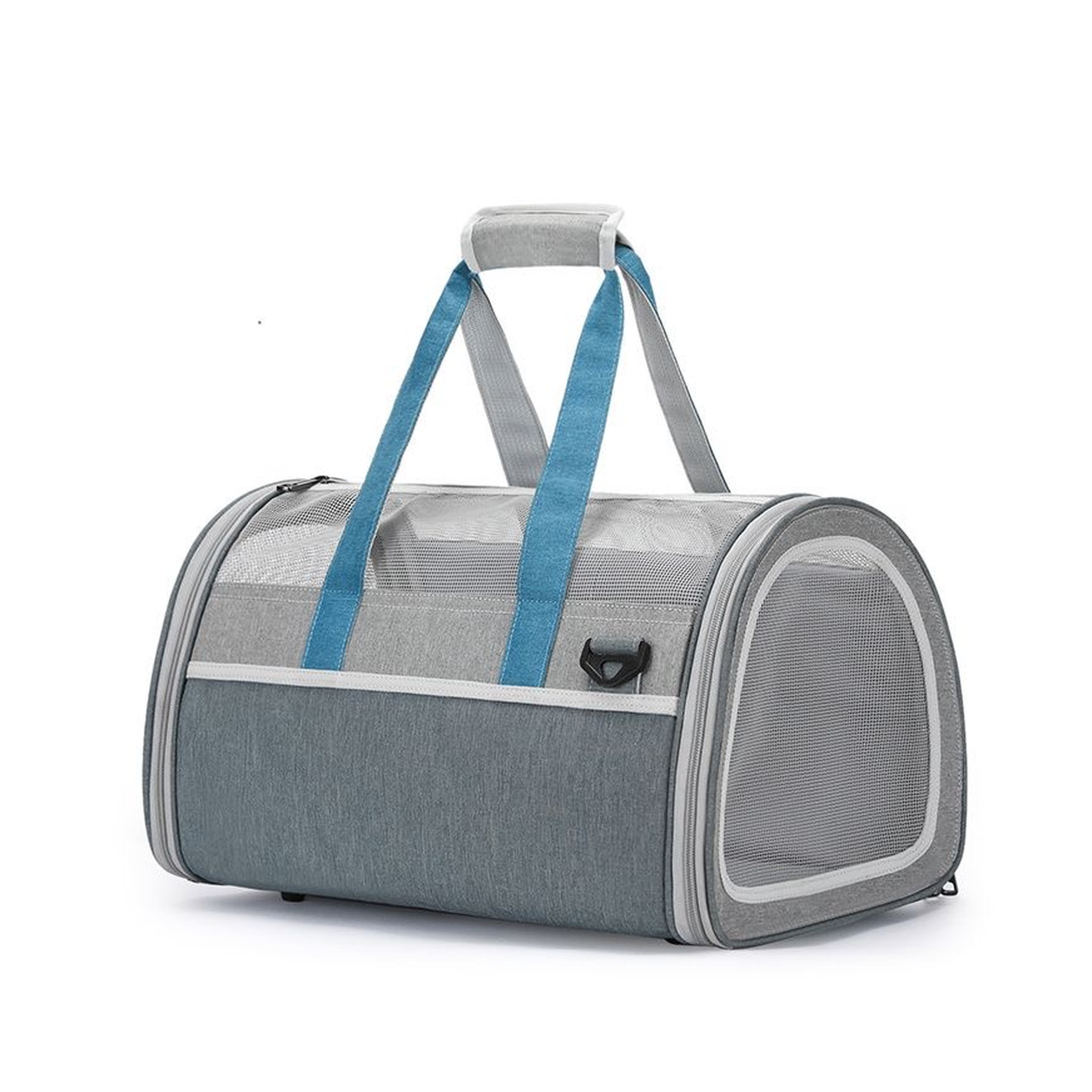 Soft-Sided Pet Carrier D09163 in Gray