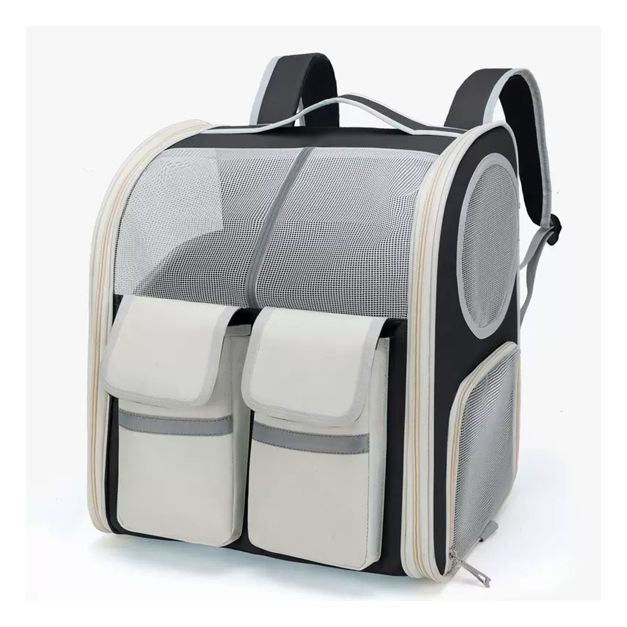 Pet Backpack Carrier D09190 in Beige