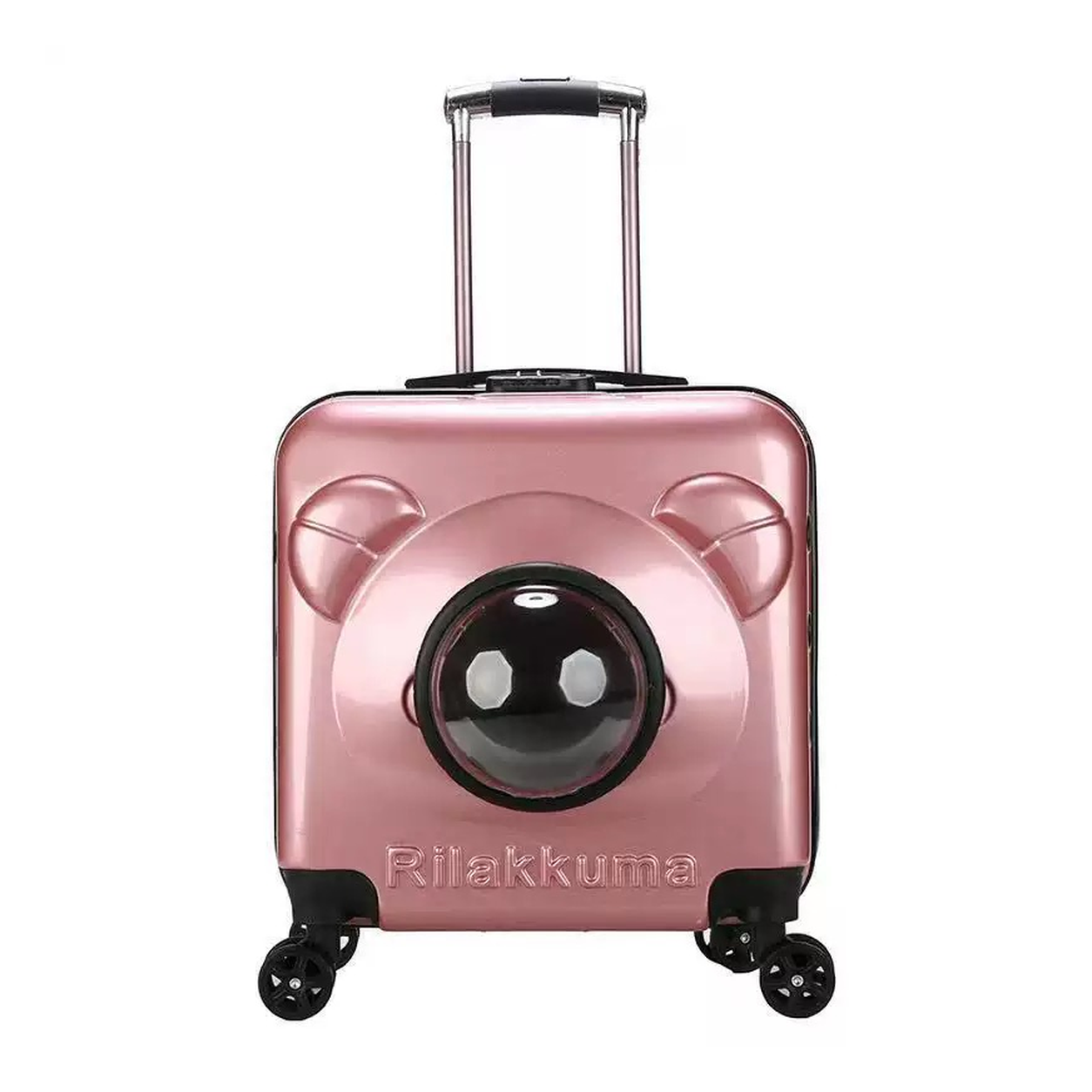Rolling Pet Carrier D14101 in Pink