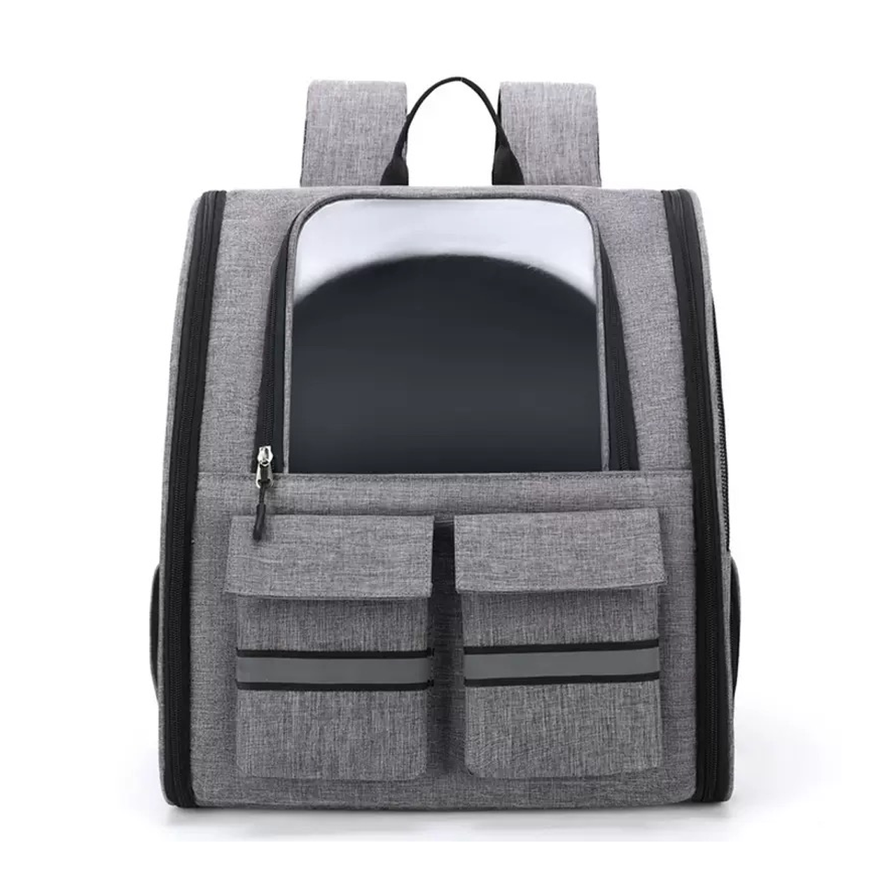 Pet Backpack Carrier D25335 in Gray