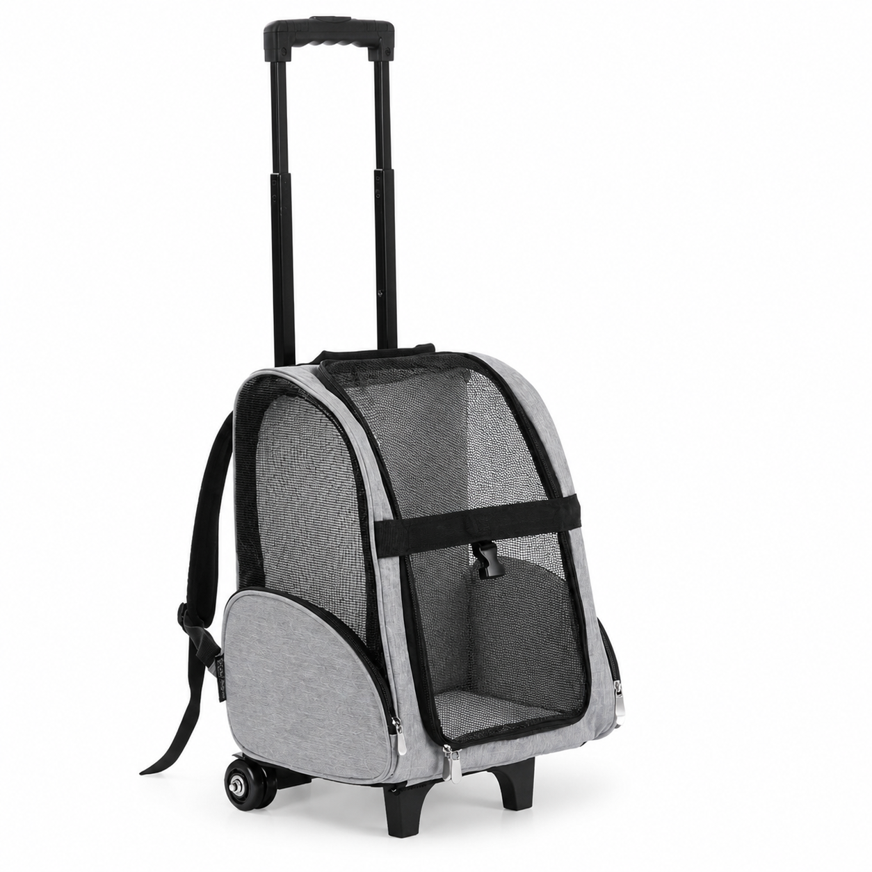 Rolling Pet Carrier D42618 in Gray