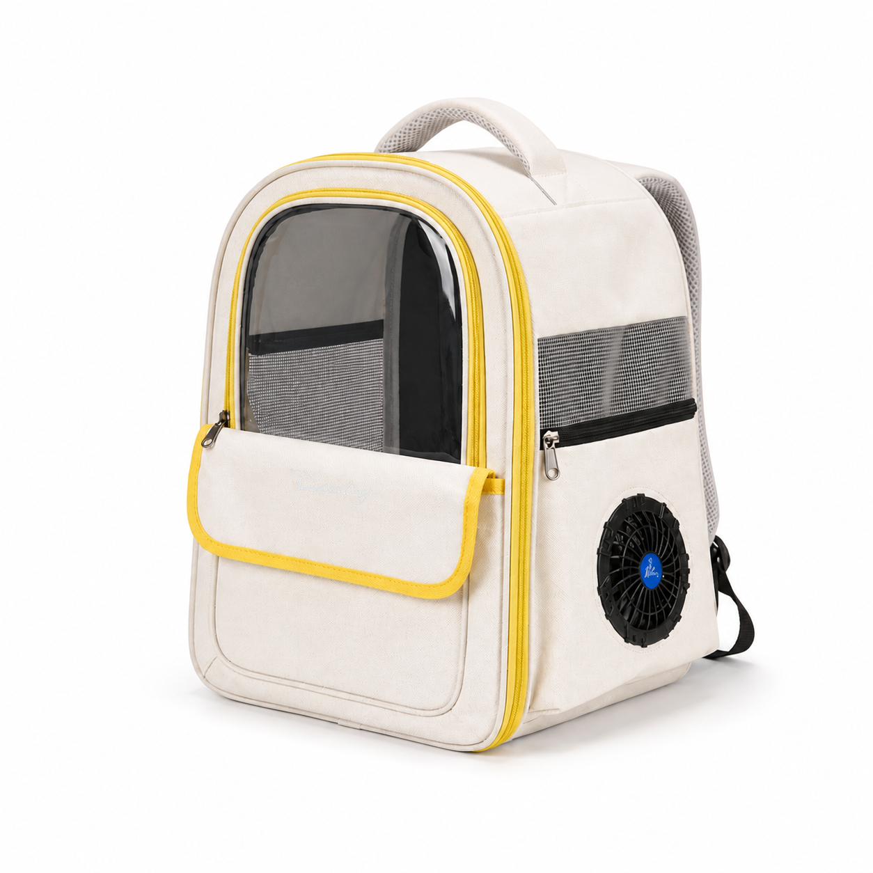 Pet Backpack Carrier D63608 in Fan Cream