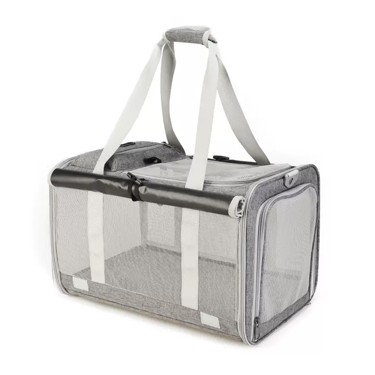 Soft-Sided Pet Carrier D69626 in Gray